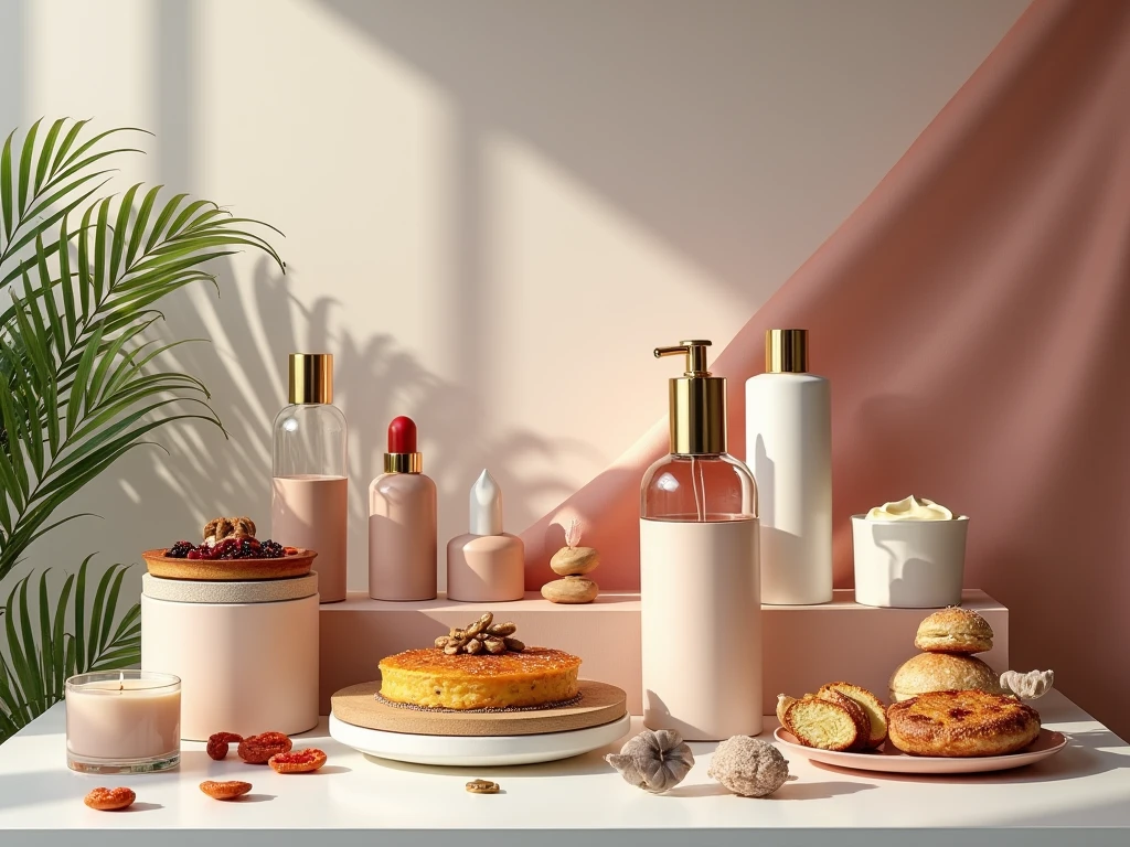 Commercial product photography showcase